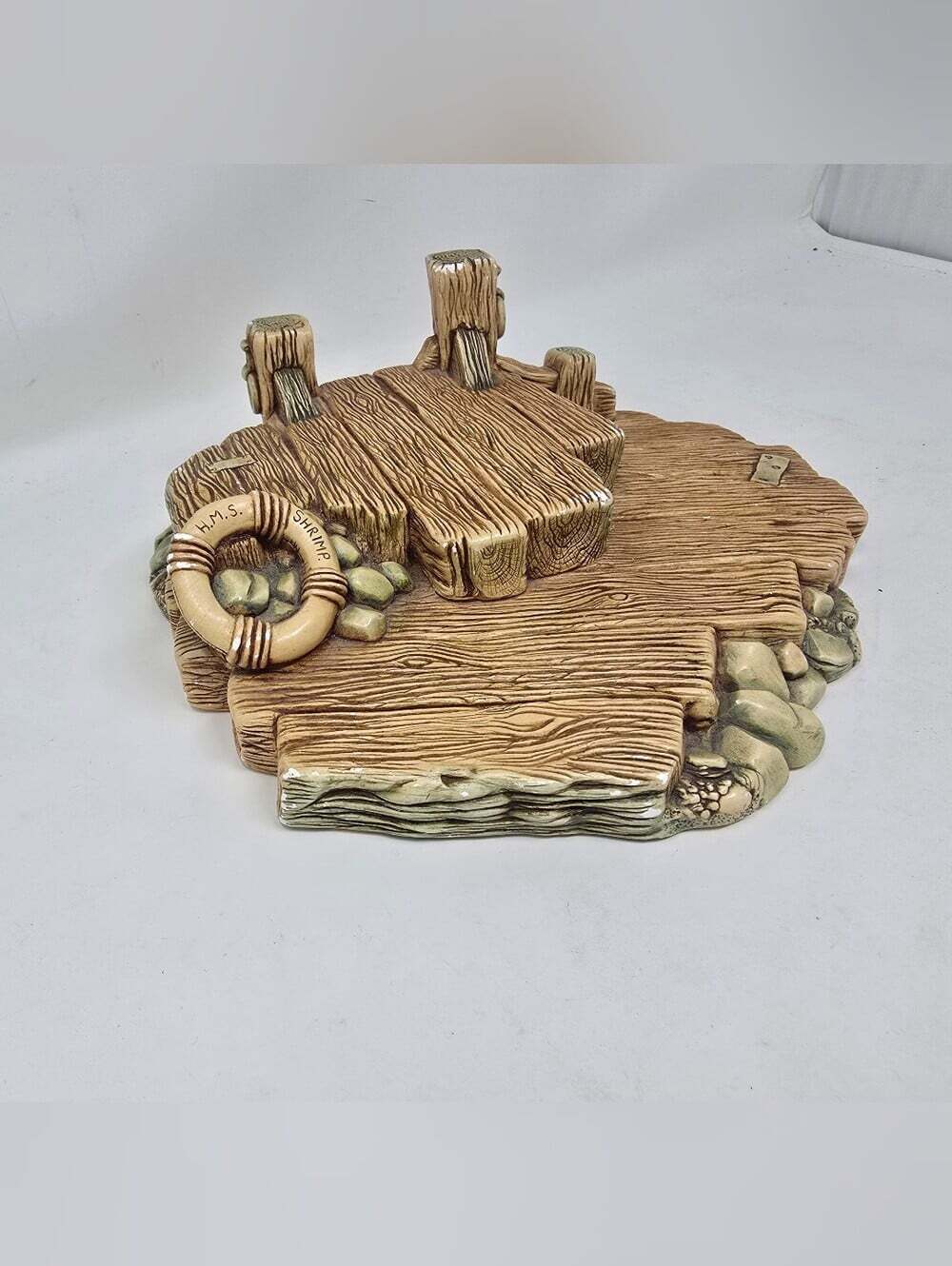 Pendelfin Stonecraft Made in England Large Dock Ocean Lake Fish Vintage 90s Y2K